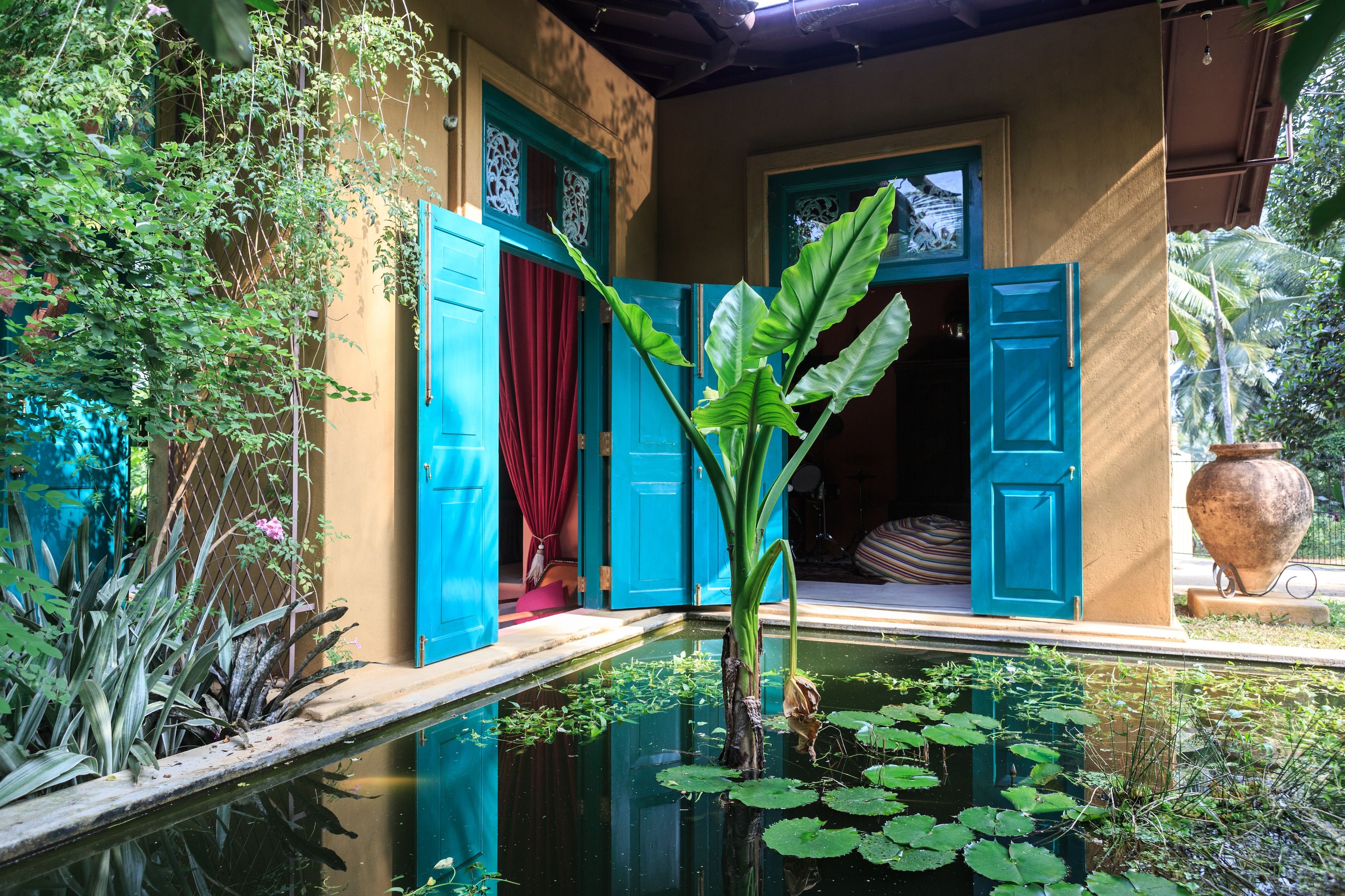 The Doll House pond