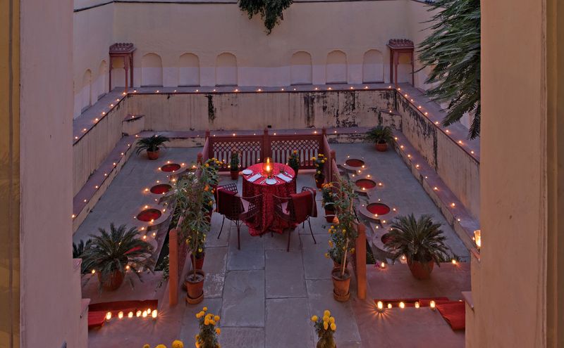 Cosy courtyard
