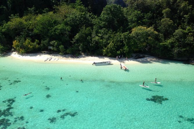 Deserted cove