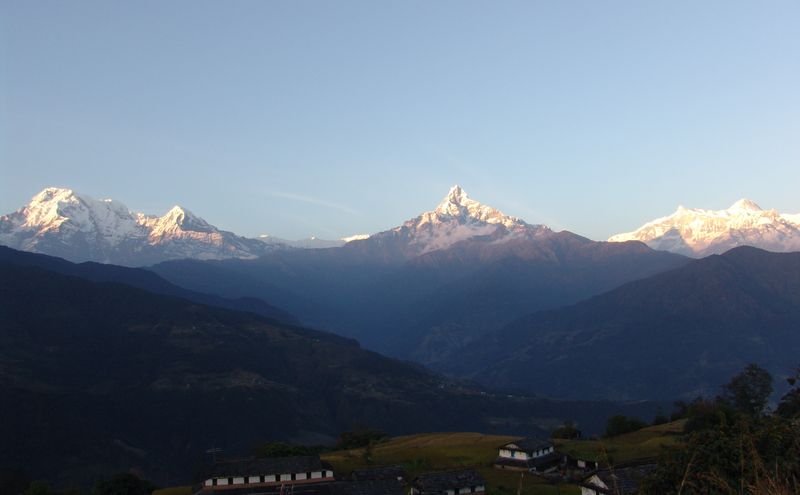Mountain views from the lodge