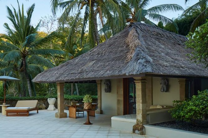 Secluded villas