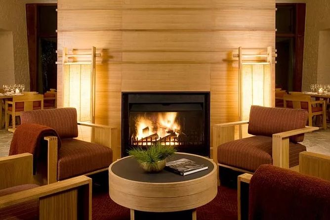Cosy lounge with open fire