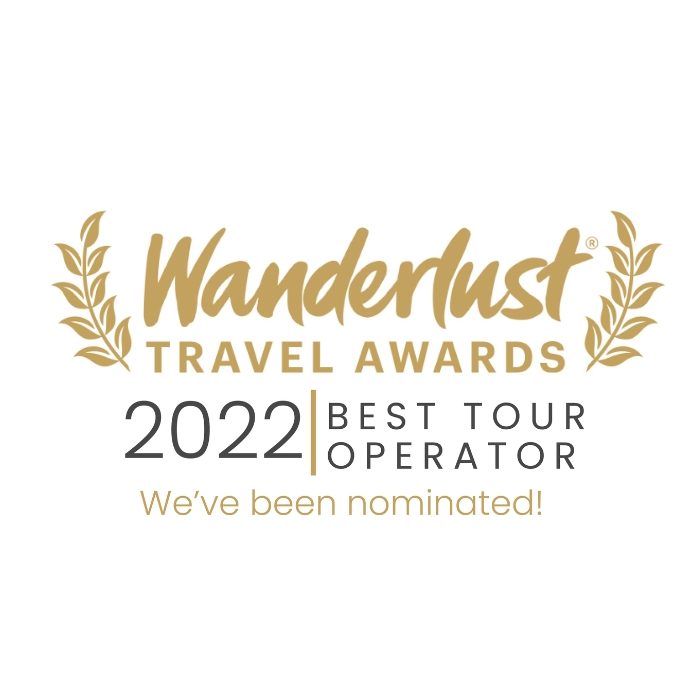 a white background with gold text