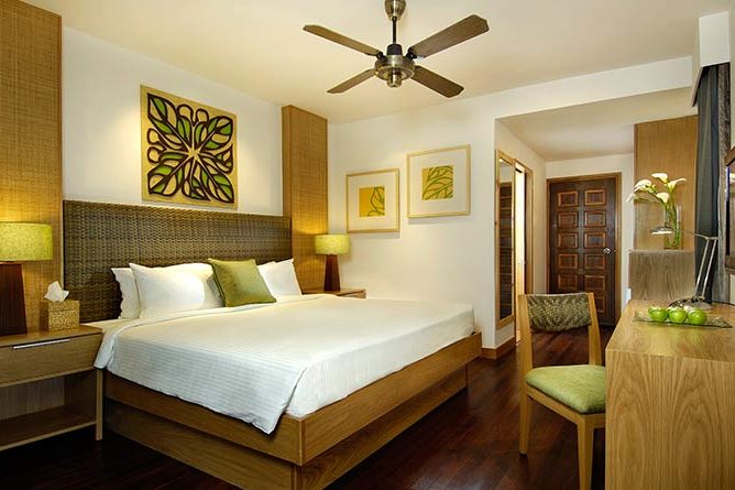 Rainforest chalet double room