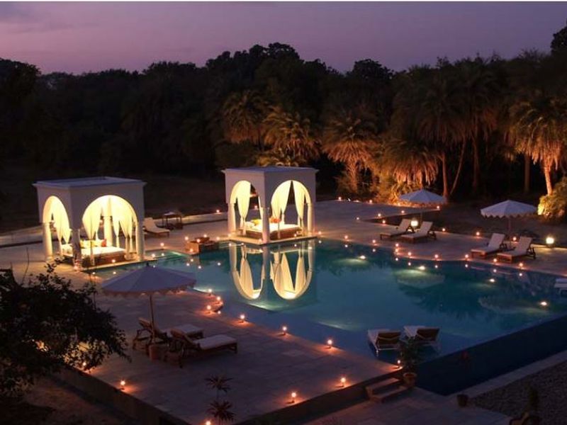 Swimming pool at Shahpura Bagh