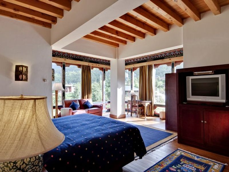 Bedroom suite at Zhiwa Ling Heritage