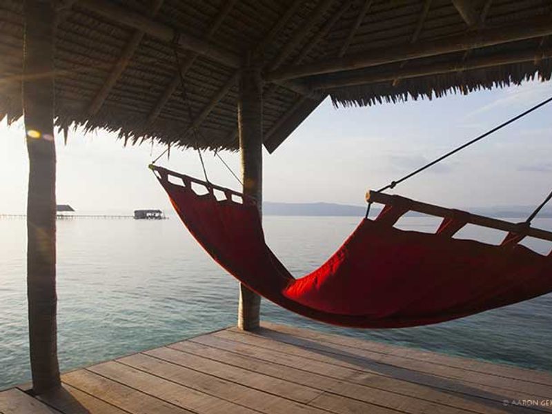 Kri Eco Hammock on the Verandah