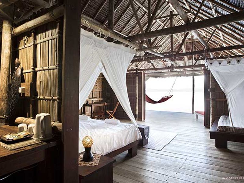 Deluxe cottage at Kri Eco Resort Raja Ampat, Indonesia
