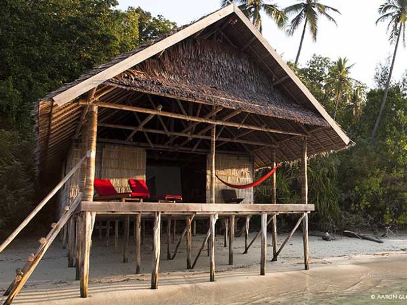 Deluxe cottage at Kri Eco Resort Raja Ampat, Indonesia