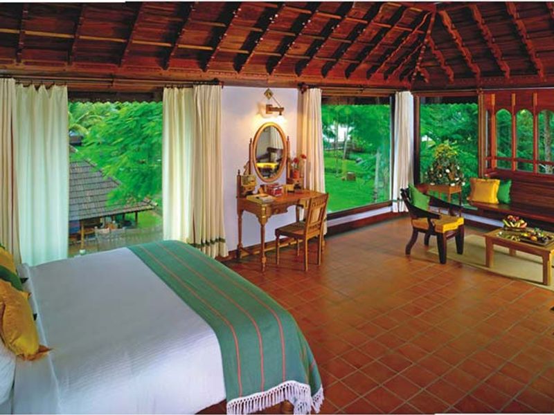 Bedroom at Kumarakom Lake Resort