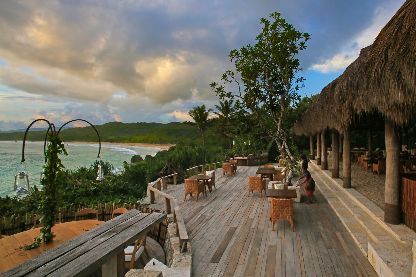 Ombak restaurant at Nihi Sumba