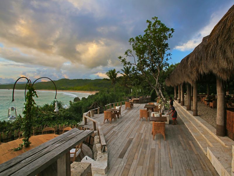 Ombak restaurant at Nihi Sumba