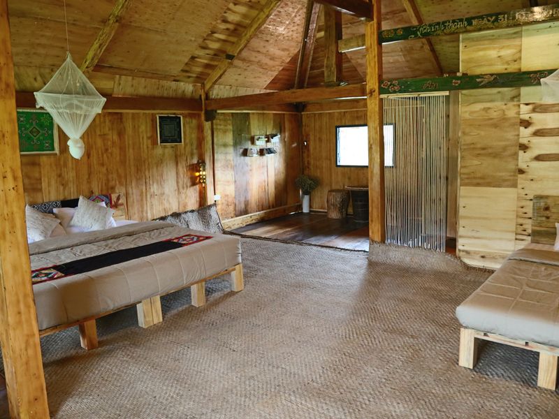 Family room at Mu Cang Chai Ecolodge