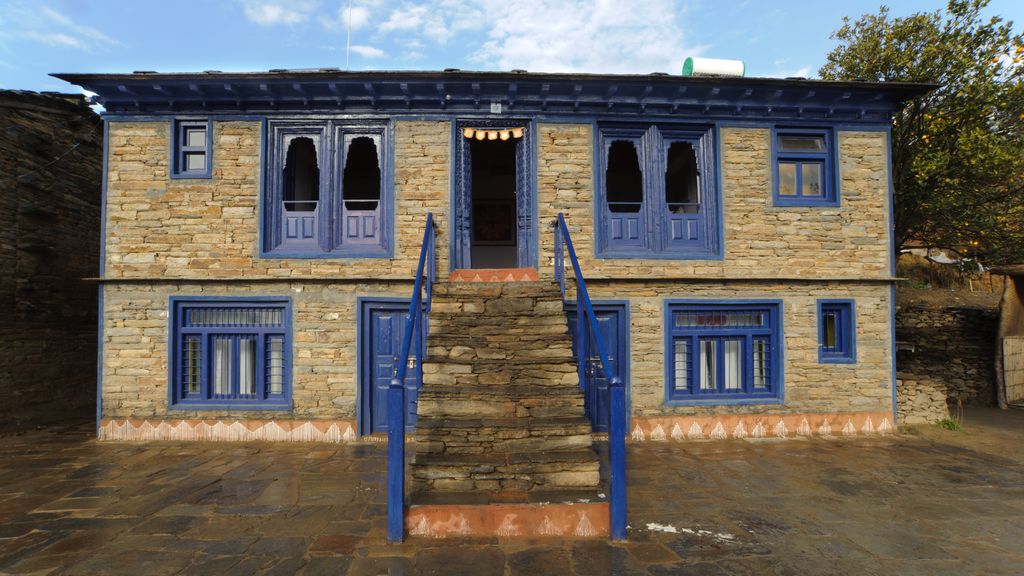 A village house in Kumaon with Shakti