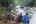 Watching an elephant from a respectful distance Cambodia