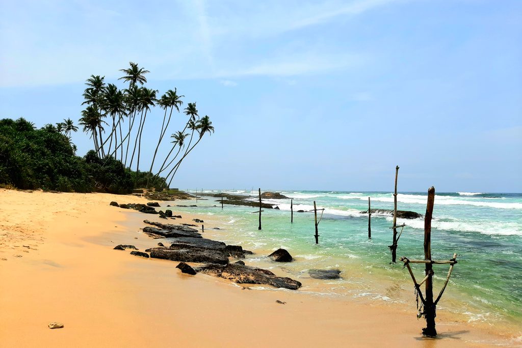 Beach in Sri Lanka