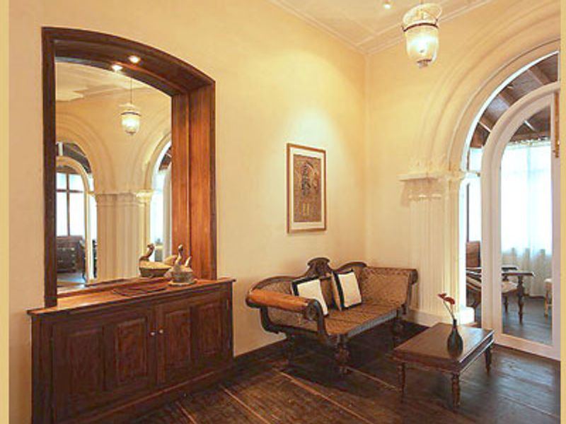 Seating area at the Old Harbour Hotel
