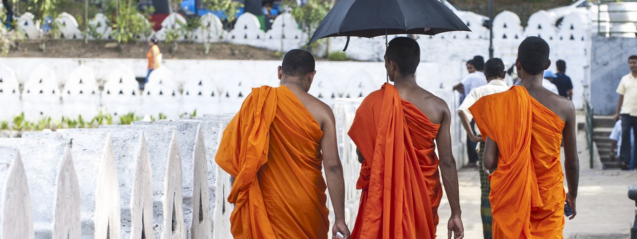 Monks in Kandy