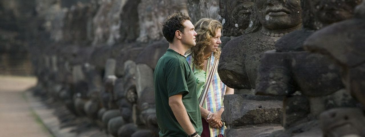 couple in Angkor