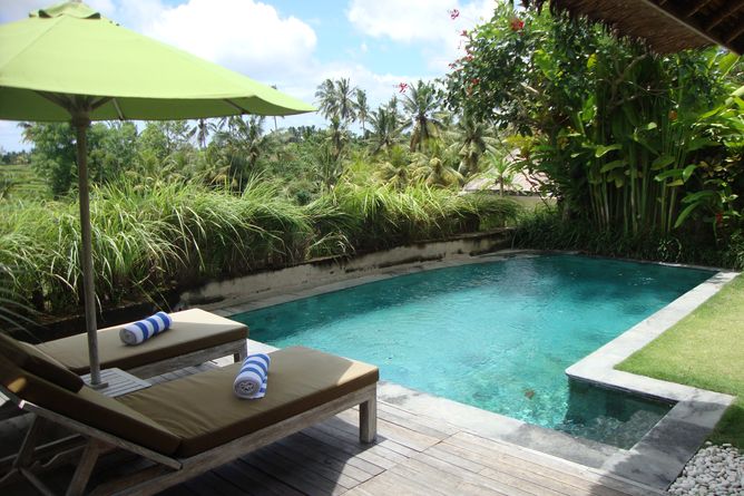Private pool and terrace