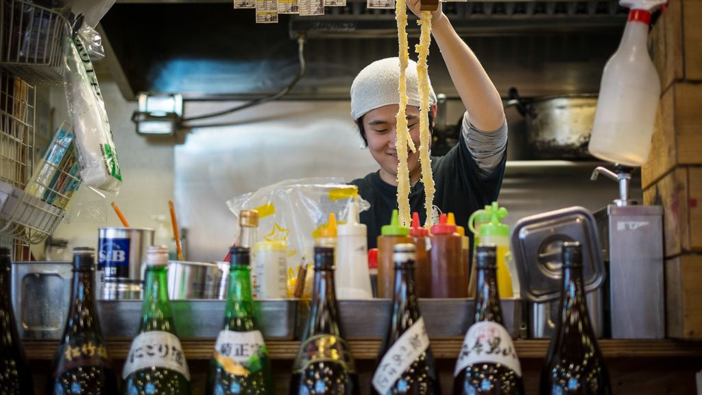 Tokyo food stall