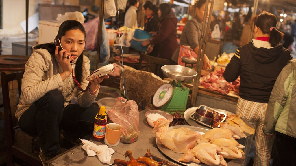Food market Hanoi