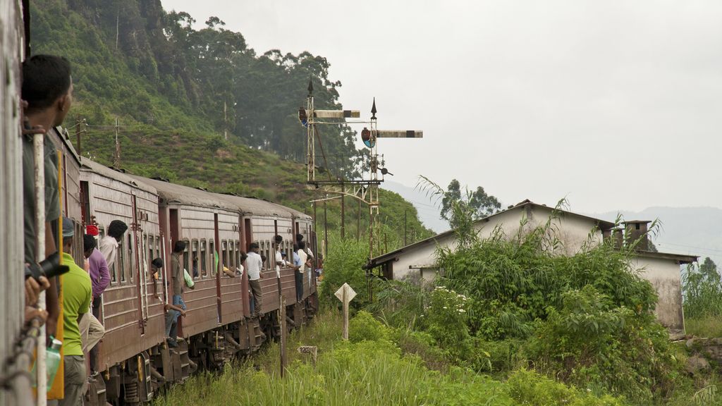 Train in Sri Lanka