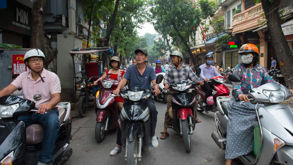 Hanoi vespa