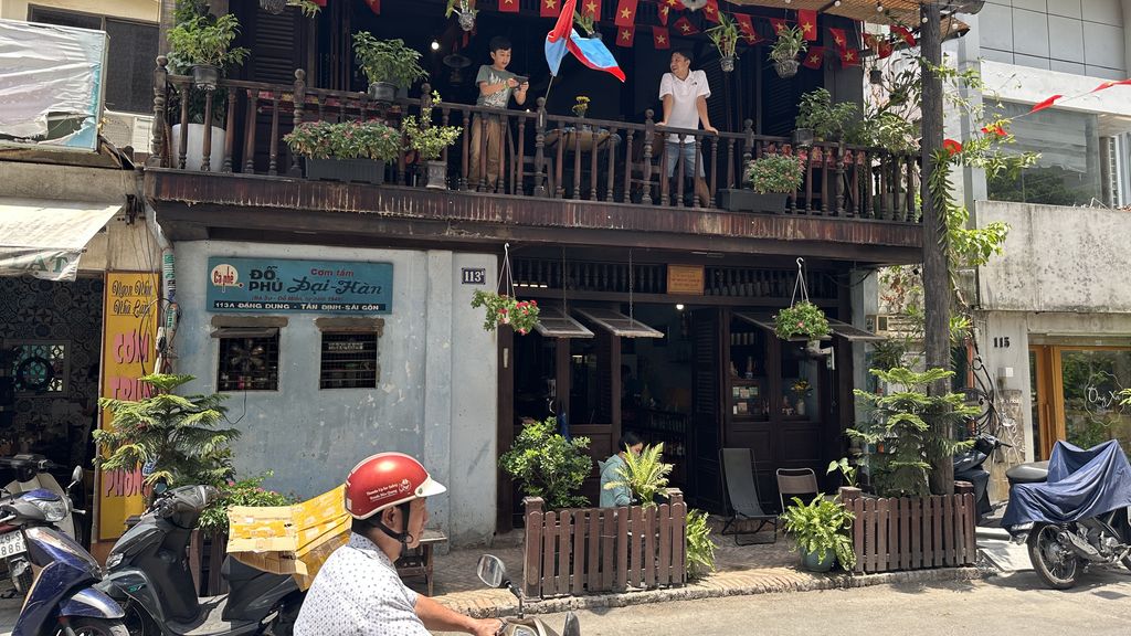 Heritage shop front Ho Chi Minh City