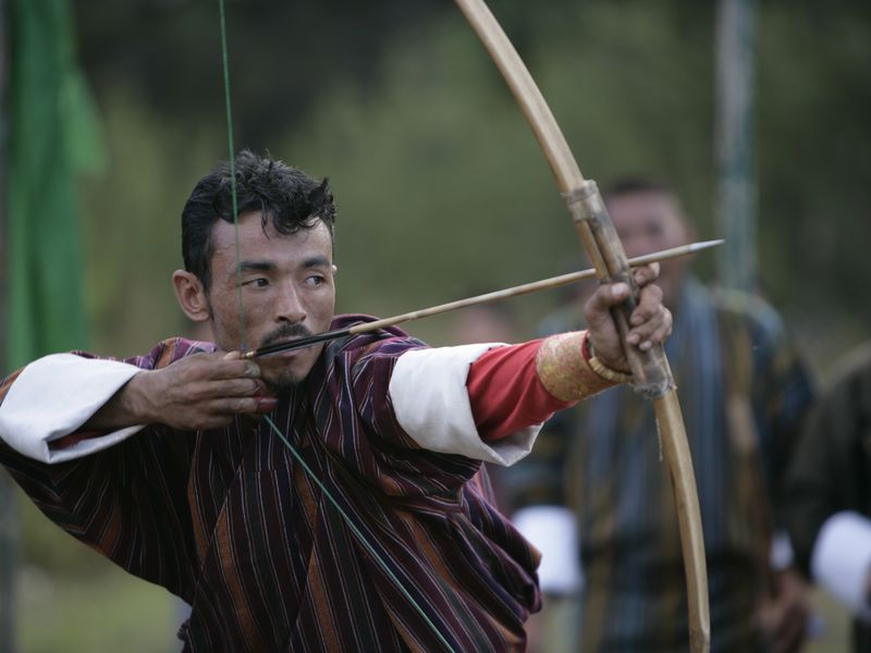 Bhutan archery