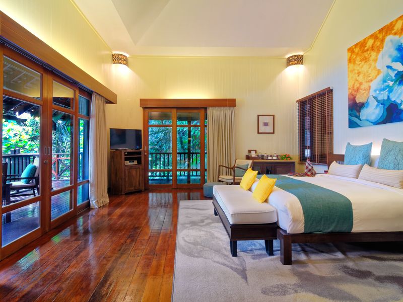 Bedroom at Bungaraya Resort
