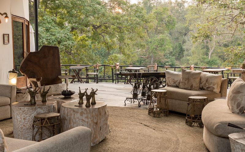 Lounge with stunning views