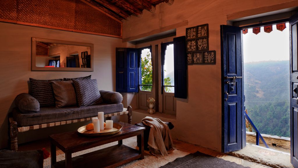 inside a village house in Kumaon with Shakti