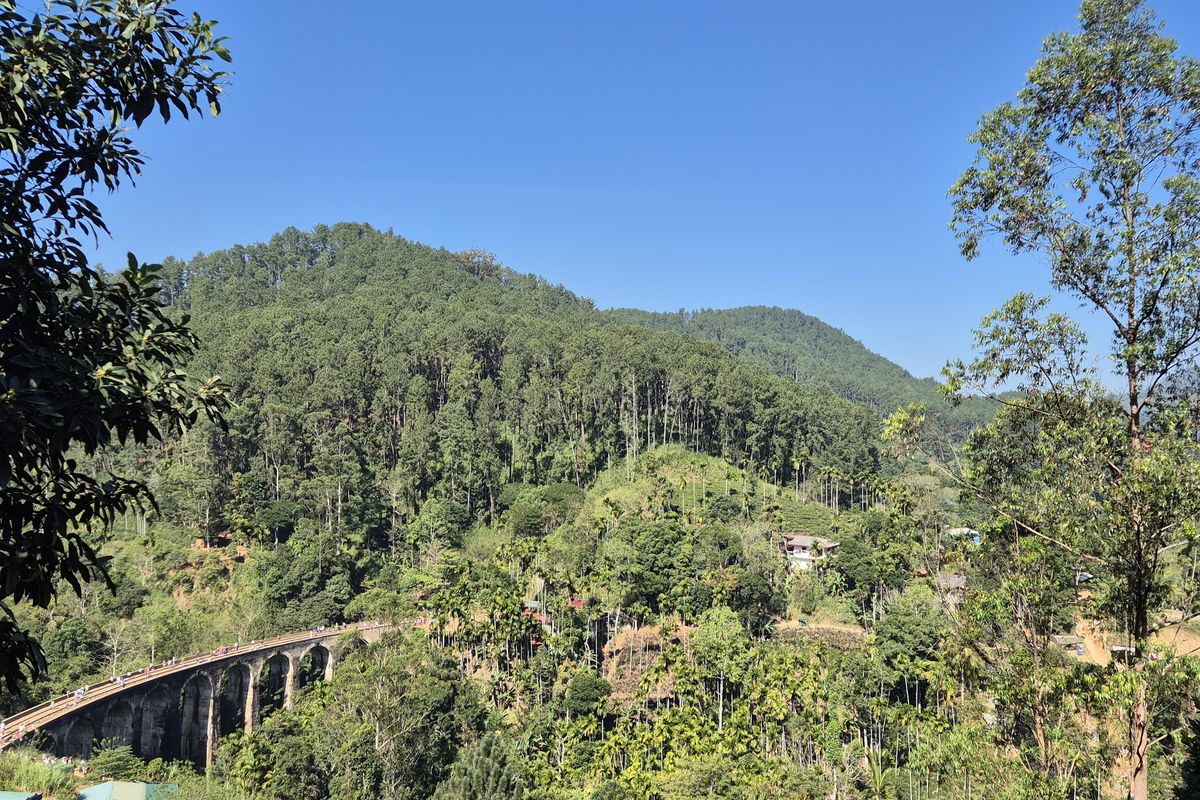 Viaduct on the Pekoe Trail Sri Lanka
