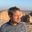 a man standing in the desert