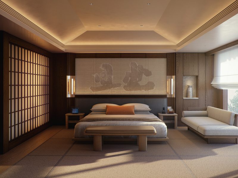 Deluxe double at Capella Kyoto