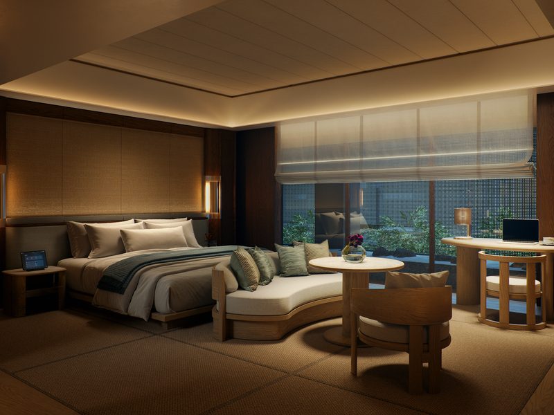 Onsen suite at Capella Kyoto