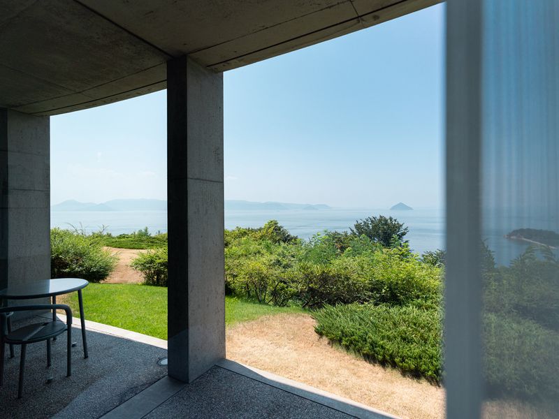 Sea view from Benesse House