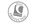 a grey circle with text and a logo