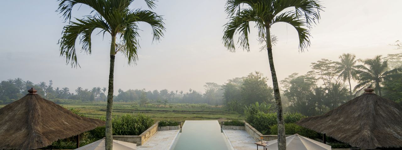 Amanwana birds eye view Bali, Aman Indonesia