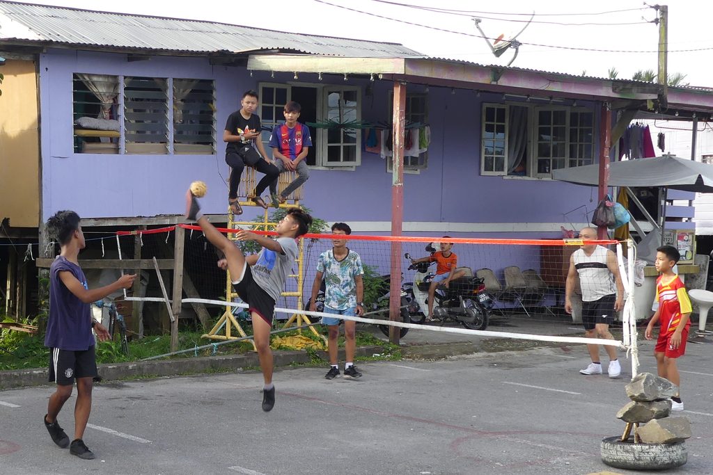 Foot volley in Kuala Lumpur