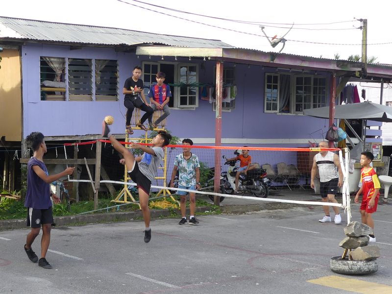 Foot volley in Kuala Lumpur