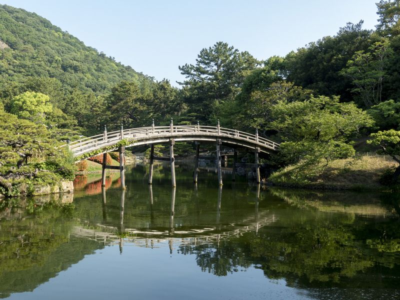 Shikoku Japan Takayama Ritsurin Gardens