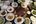 a table with many plates of food