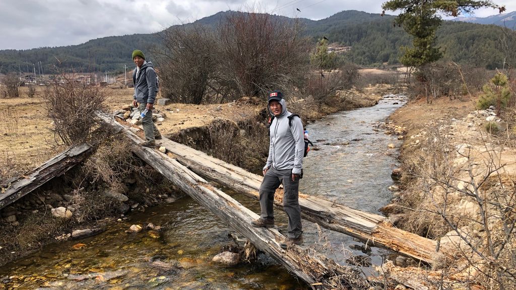 trekking in Bumthang, Bhutan