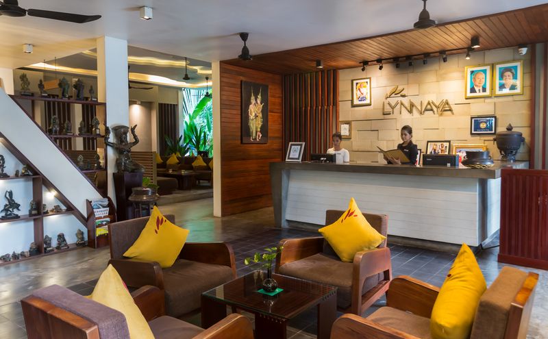 Reception area