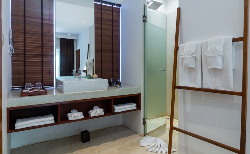 Modern bathrooms
