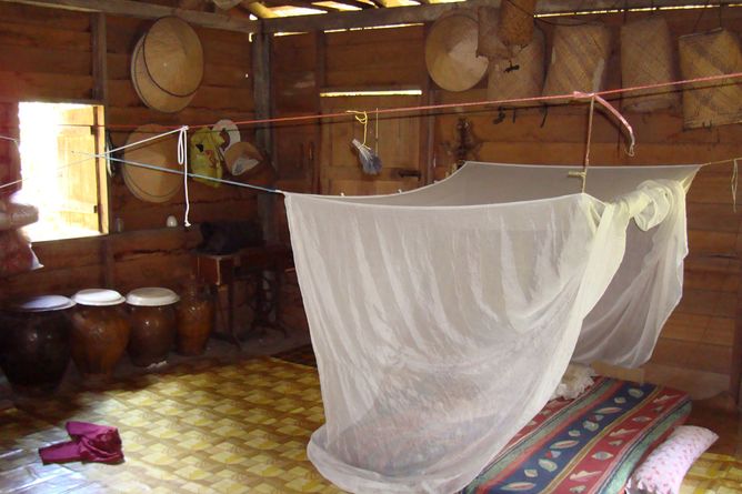 Simple sleeping facilities