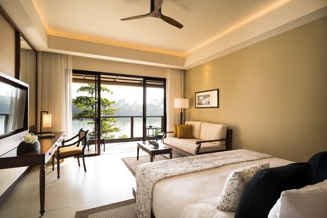 Lagoon view room