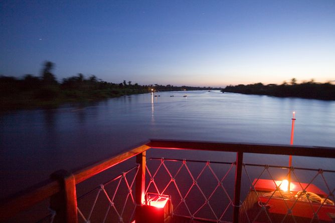 Mekong Delta by twilight